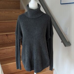 Michael Kors Gray Waffle Knit Sweater